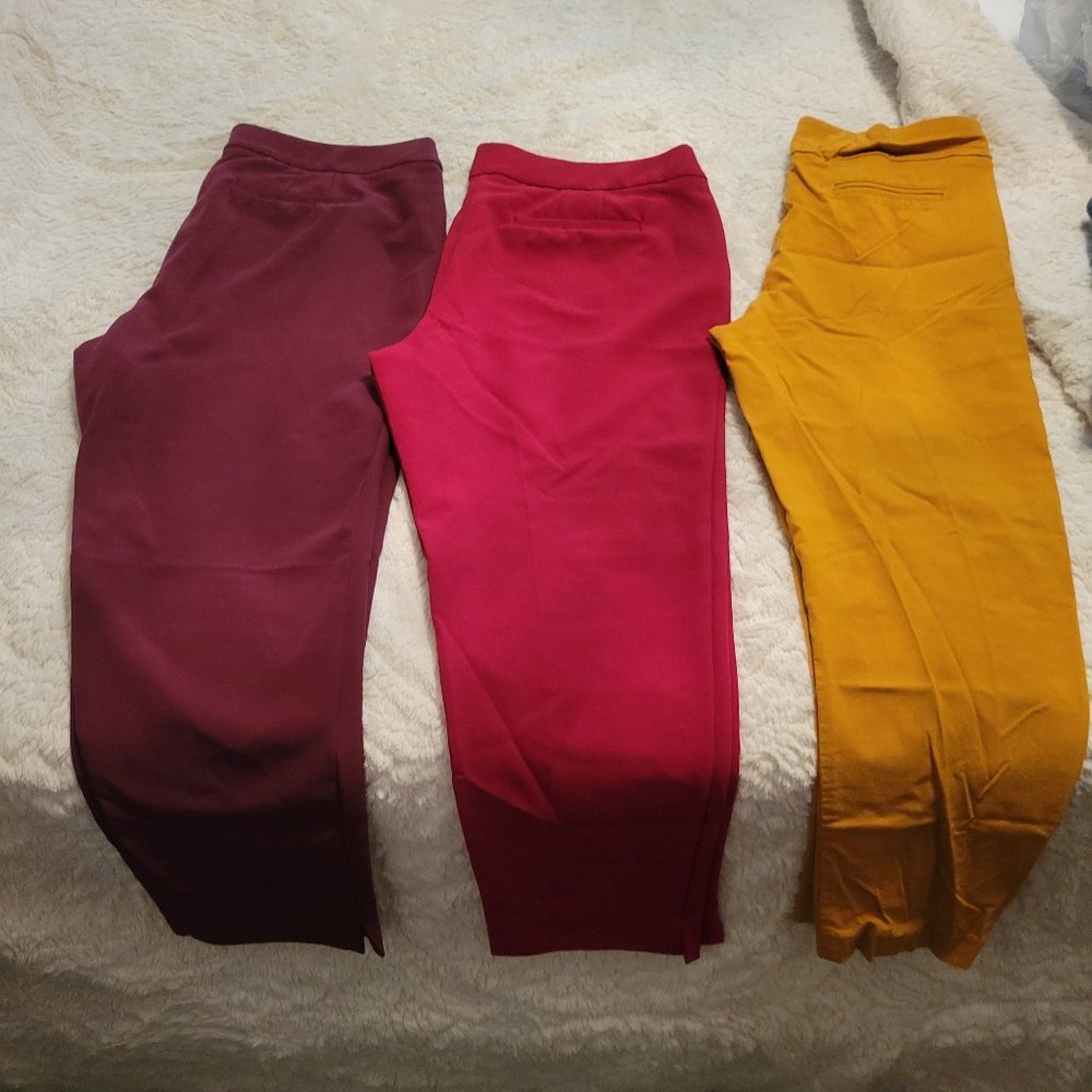 3 pairs Womens Dress pants lot